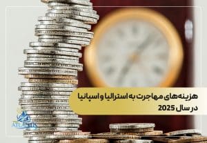 هزینه‌های مهاجرت به استرالیا و اسپانیا در سال ۲۰۲۵