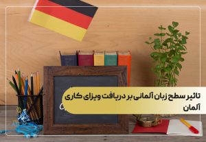تاثیر سطح زبان آلمانی بر دریافت ویزای کاری آلمان