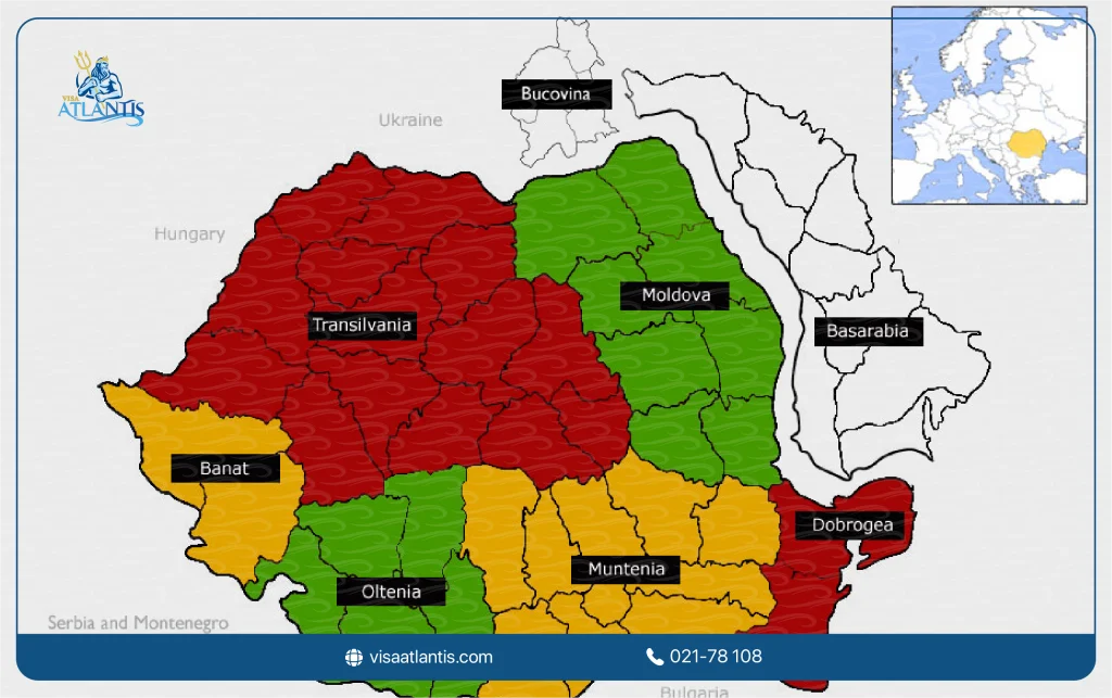 نقشه رومانی